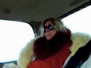 Fur Coat Milf Gives Blowjob To Taxi Man Porn 99 Xhamster