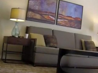 Woman Flashes Room Service Guy