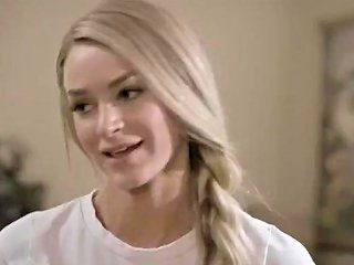 Sarah Vandella And Emma Hix Pounded On The Bed
